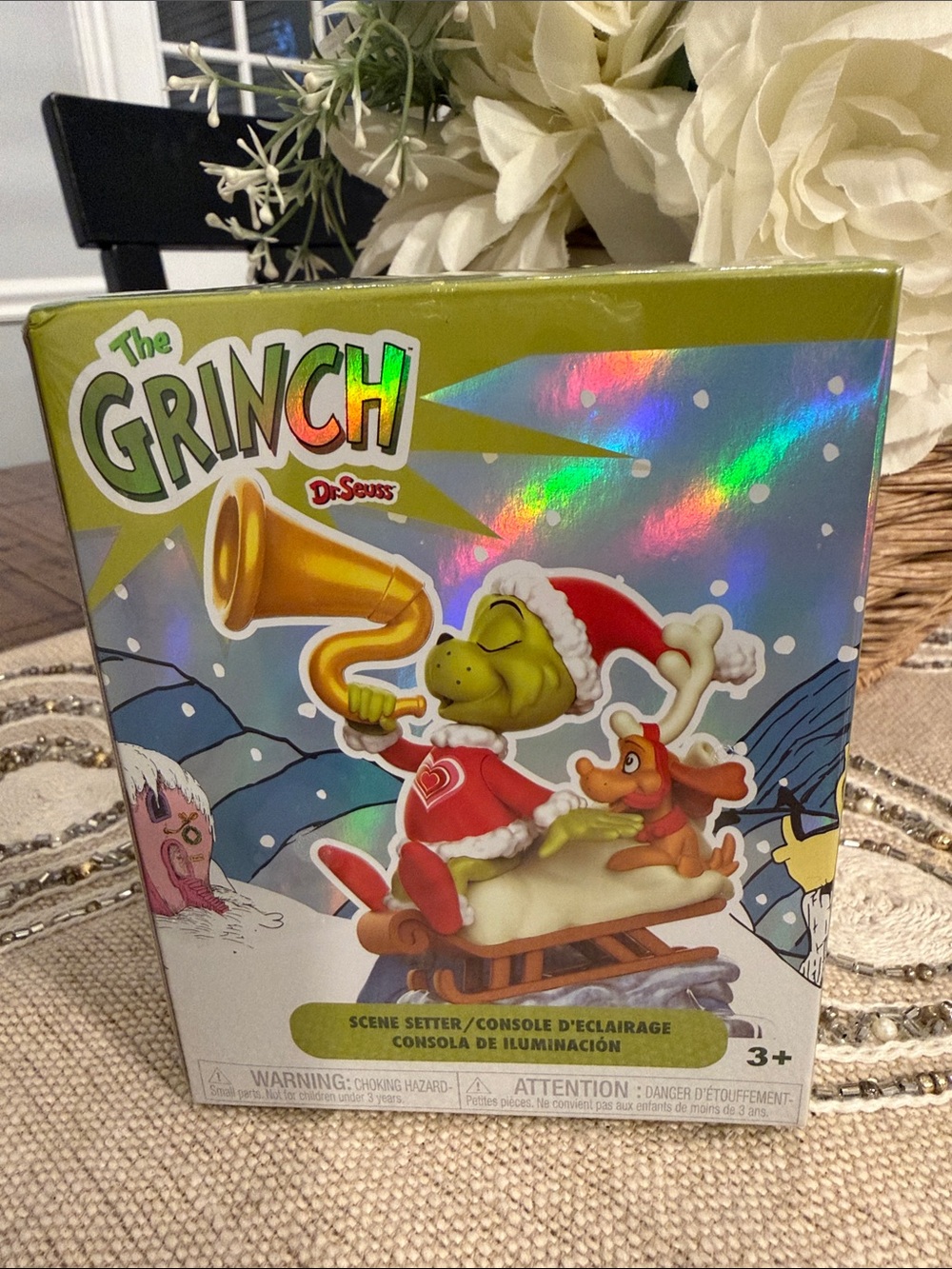 The Grinch Holiday Scene Setter Collectible 3+